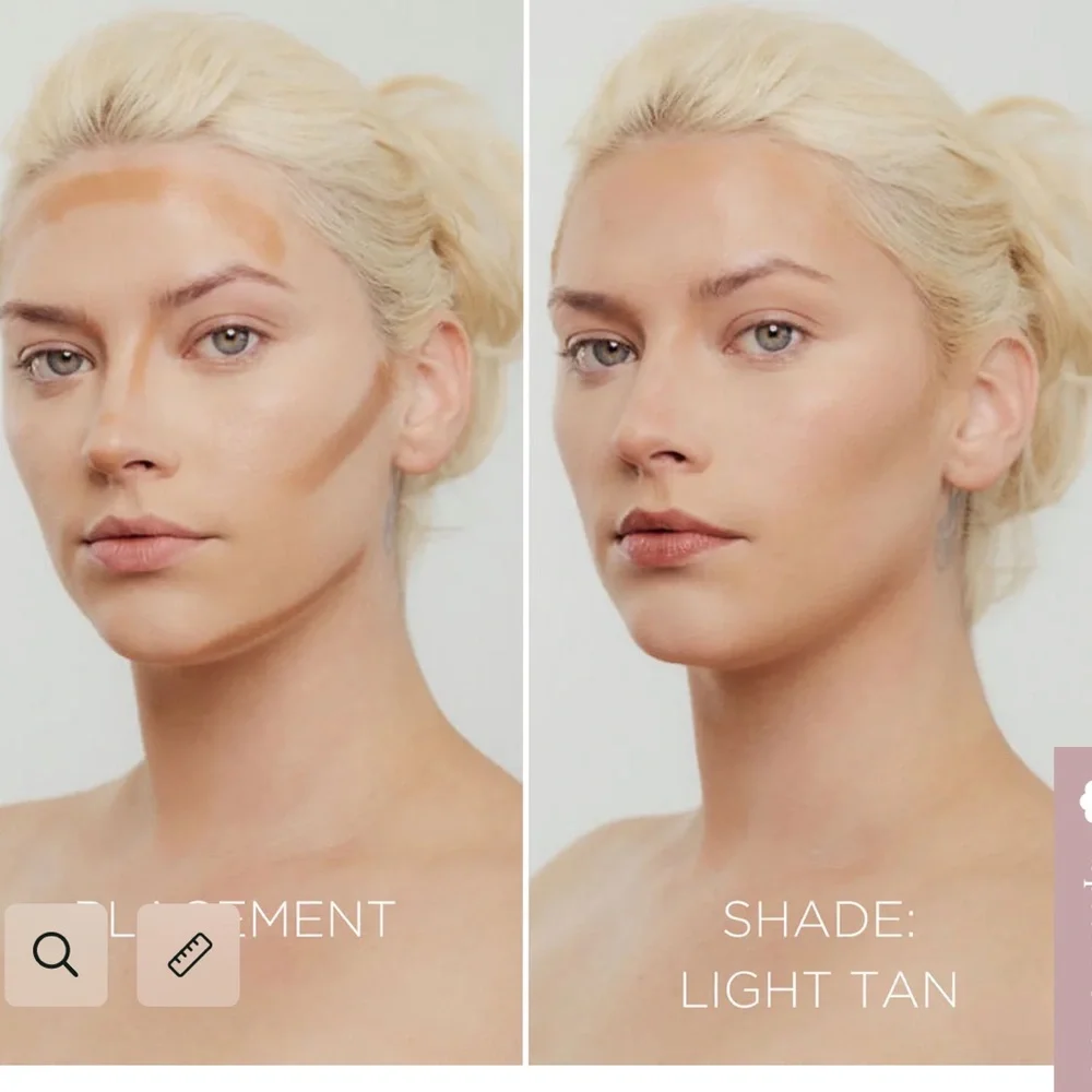 Dominique Silktone Cream Bronzer in Light Tan Blendable buildable good for skin